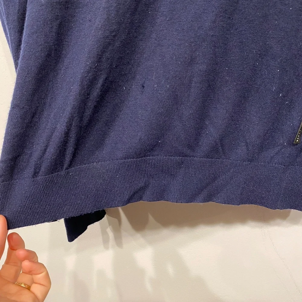 Ted Baker Mailais Blue Crew Neck Jumper Size 4 - Picture 3 of 5